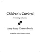 Children's Carnival Orchestra sheet music cover